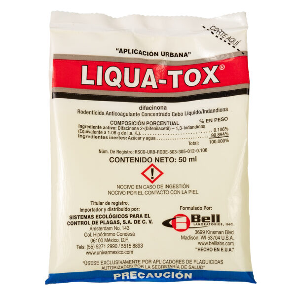 Liqua-tox Rodenticida liquido